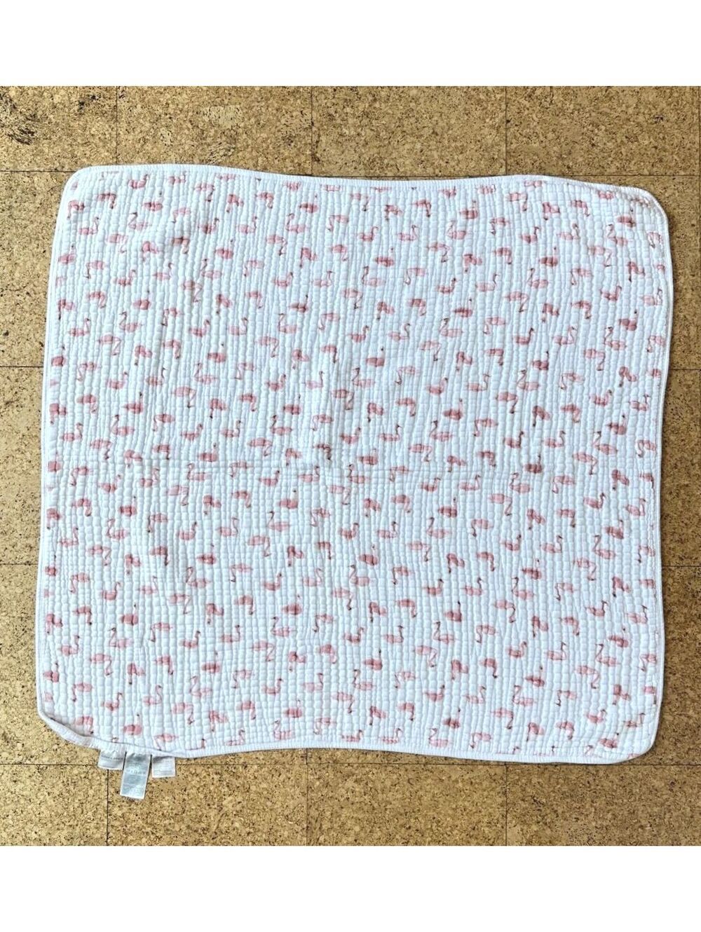 aden + anais Essentials Dream Blanket Baby Pink Flamingos 35x38 100% Cotton Soft